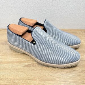 NEW Aldo Vittorio Loafers Men’s US 9 EU 42 Woven Blue Lounge Casual Slip On